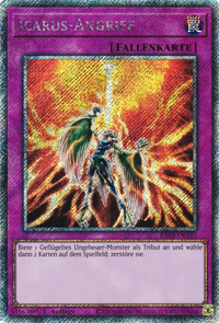 Icarus-Angriff Yu-Gi-Oh! Karte RA03-DE165 Platinum Secret Rare
