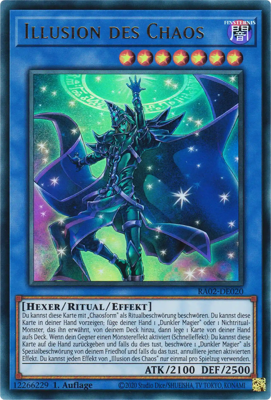 Illusion des Chaos Yu-Gi-Oh! Karte RA02-DE020 Ultra Rare