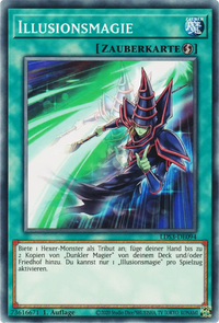 Illusionsmagie Yu-Gi-Oh! Karte LDS3-DE094 Common