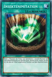 Insektenimitation Yu-Gi-Oh! Karte PSV-DE068 Common
