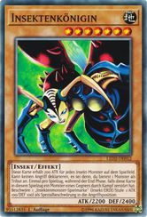 Insektenkönigin Yu-Gi-Oh! Karte LED2-DE012 Common