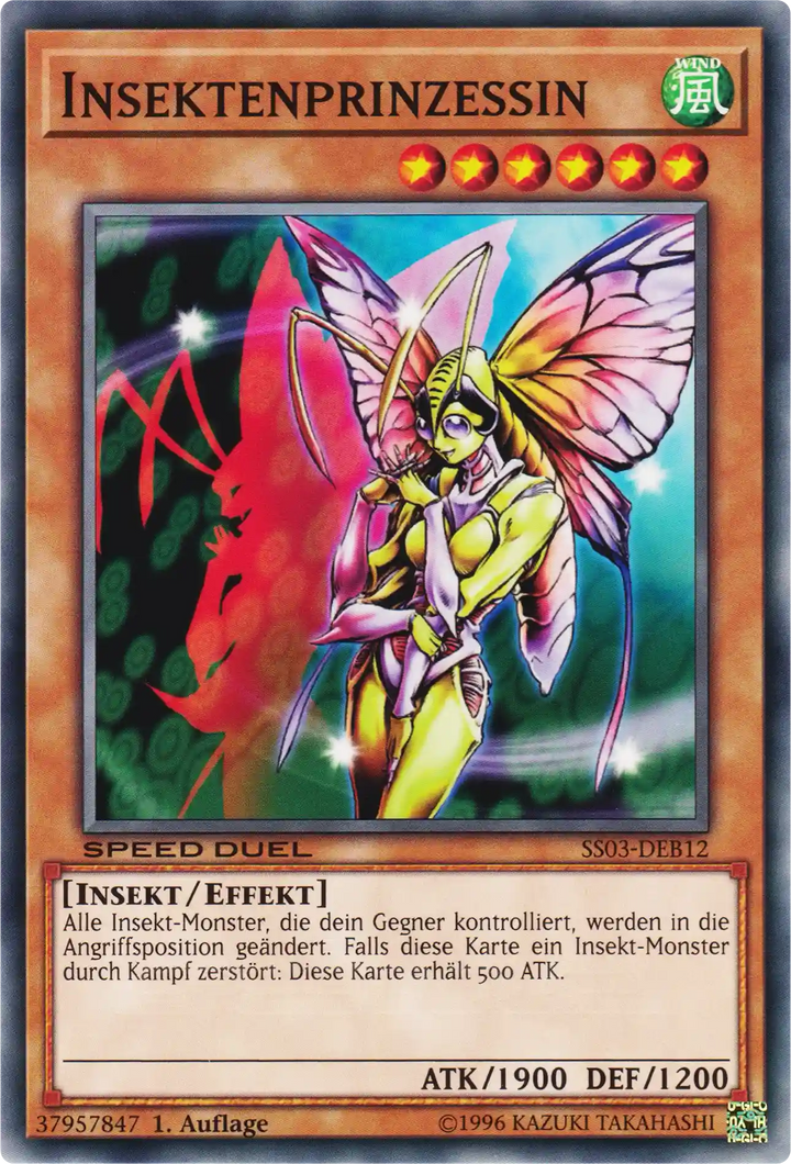 Insektenprinzessin Yu-Gi-Oh! Karte SS03-DEB12 Common