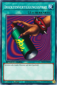 Insektenvertilgungsspray Yu-Gi-Oh! Karte SBC1-DED16 Common