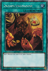 Inzahlungnahme Yu-Gi-Oh! Karte RA03-DE188 Platinum Secret Rare