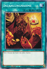 Inzahlungnahme Yu-Gi-Oh! Karte SDWD-DE025 Common