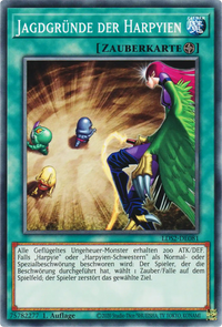 Jagdgründe der Harpyien Yu-Gi-Oh! Karte LDS2-DE081 Common