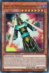 Jinzo die Maschinenbedrohung Yu-Gi-Oh! Karte LED7-DE031 Ultra Rare