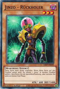 Jinzo - Rückholer Yu-Gi-Oh! Karte LED7-DE039 Common