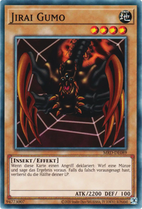 Jirai Gumo Yu-Gi-Oh! Karte MRD-DE089 Common