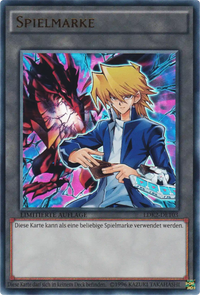 Joey Wheeler & Rotäugiger schwarzer Drache Spielmarke Yu-Gi-Oh! Karte LDK2-DET03 Ultra Rare