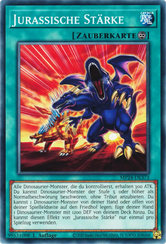 Jurassische Stärke Yu-Gi-Oh! Karte MP24-DE373 Common