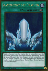 Kampfgeist des Drachen Yu-Gi-Oh! Karte MVP1-DEG07 Gold Rare