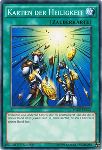 Karten der Heiligkeit Yu-Gi-Oh! Karte YGLD-DEC27 Common