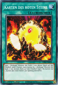 Karten des roten Steins Yu-Gi-Oh! Karte LDS1-DE018 Common