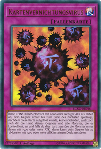 Kartenvernichtungsvirus Yu-Gi-Oh! Karte LCKC-DE046 Ultra Rare
