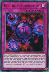 Kartenvernichtungsvirus Yu-Gi-Oh! Karte LCKC-DE046 Ultra Rare