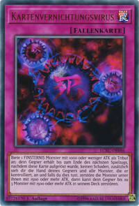 Kartenvernichtungsvirus Yu-Gi-Oh! Karte LCKC-DE046 Ultra Rare