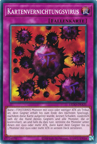 Kartenvernichtungsvirus Yu-Gi-Oh! Karte LEDD-DEA31 Common
