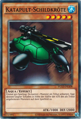 Katapult-Schildkröte Yu-Gi-Oh! Karte YGLD-DEA08 Common