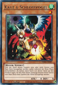 Kauz & Schlossvogel Yu-Gi-Oh! Karte TAMA-DE047 Rare