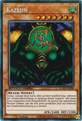 Kazejin Yu-Gi-Oh! Karte SGX2-DED08 Secret Rare