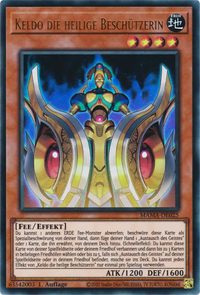 Keldo die heilige Beschützerin Yu-Gi-Oh! Karte MAMA-DE025 Ultra Rare