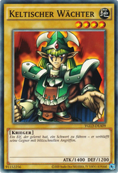 Keltischer Wächter Yu-Gi-Oh! Karte YGLD-DEA09 Common