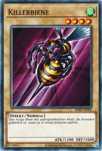 Killerbiene Yu-Gi-Oh! Karte MRD-DE006 Common