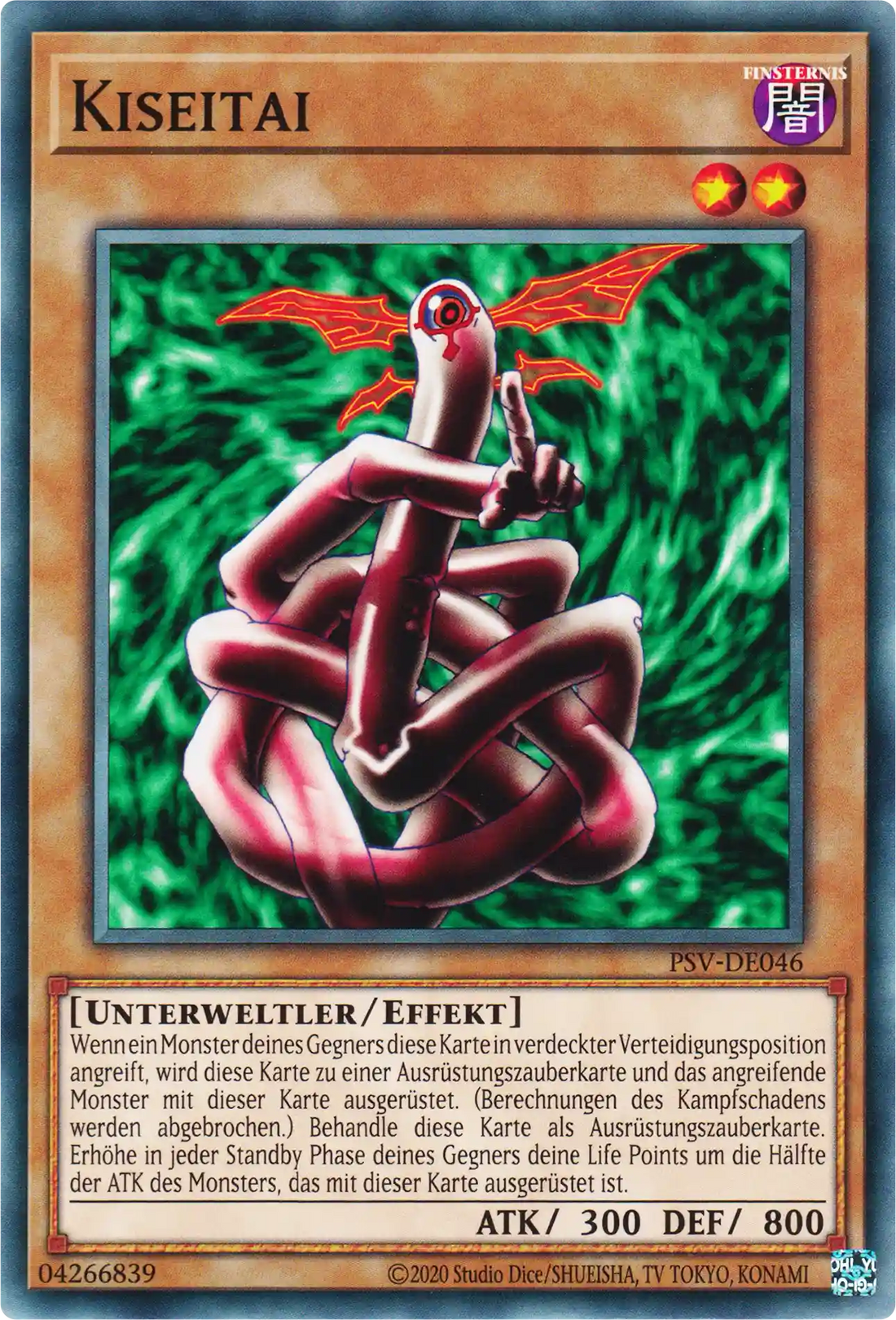 Kiseitai Yu-Gi-Oh! Karte PSV-DE046 Common