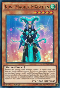 Kiwi-Magier-Mädchen Yu-Gi-Oh! Karte MVP1-DE016 Ultra Rare