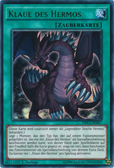 Klaue des Hermos Yu-Gi-Oh! Karte DRL3-DE067 Ultra Rare