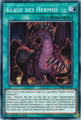 Klaue des Hermos Yu-Gi-Oh! Karte LEDD-DEA23 Common