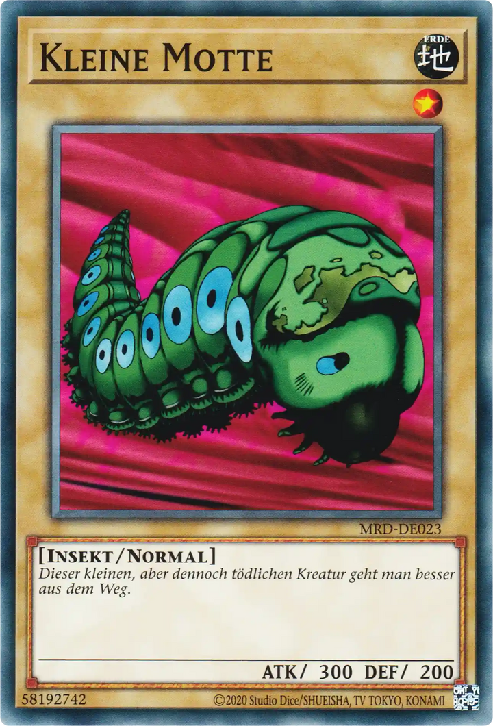 Kleine Motte Yu-Gi-Oh! Karte MRD-DE023 Common