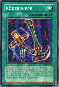 Köderpuppe Yu-Gi-Oh! Karte LON-G096 Common