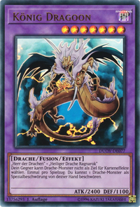 König Dragoon Yu-Gi-Oh! Karte DUOV-DE077 Ultra Rare