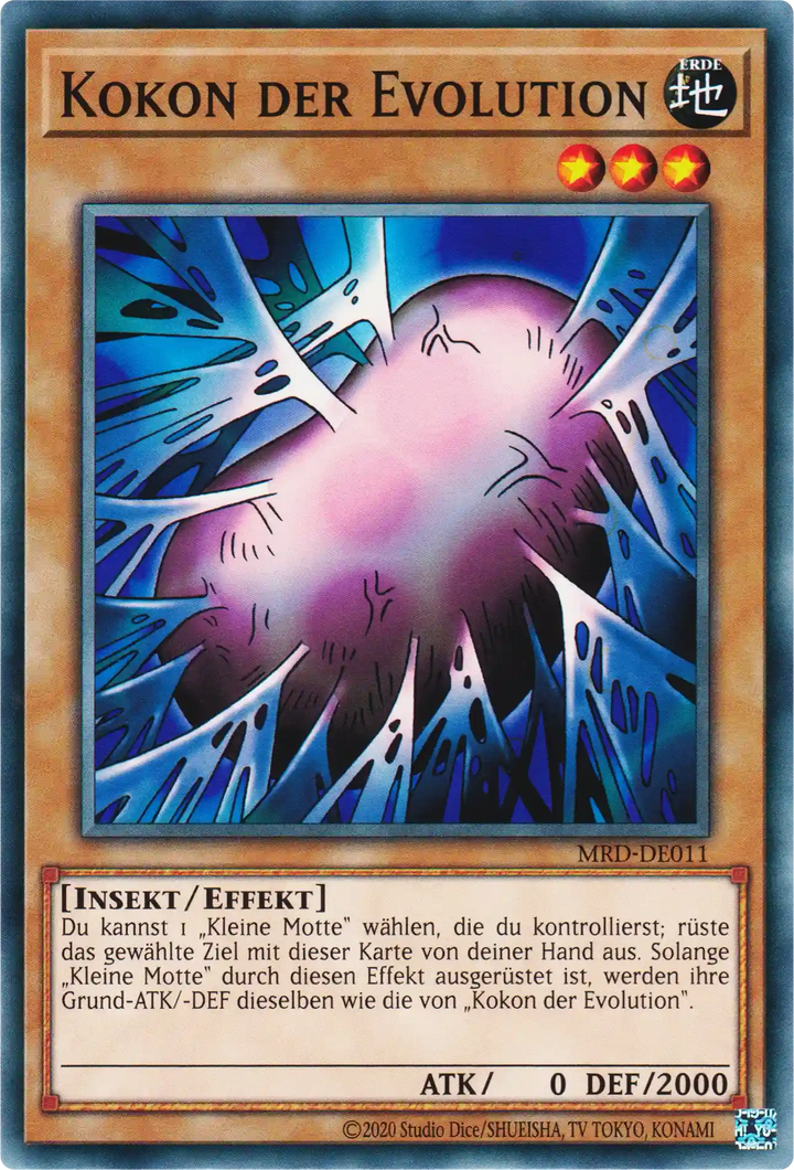 Kokon der Evolution Yu-Gi-Oh! Karte MRD-DE011 Common