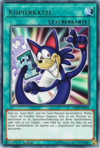 Kopierkatze Yu-Gi-Oh! Karte LED2-DE051 Rare