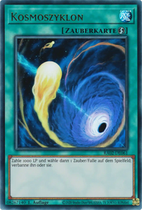 Kosmoszyklon Yu-Gi-Oh! Karte RA02-DE061 Ultra Rare
