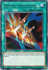 Kosten verringern Yu-Gi-Oh! Karte MAZE-DE055 Rare