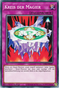 Kreis der Magier Yu-Gi-Oh! Karte LDS3-DE097 Common