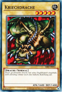 Kriechdrache Yu-Gi-Oh! Karte MRD-DE012 Common