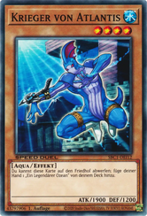 Krieger von Atlantis Yu-Gi-Oh! Karte SBC1-DEI12 Common