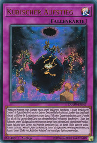 Kubischer Aufstieg Yu-Gi-Oh! Karte DUOV-DE047 Ultra Rare