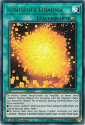 Kubisches Dharma Yu-Gi-Oh! Karte DUOV-DE050 Ultra Rare