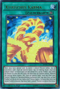 Kubisches Karma Yu-Gi-Oh! Karte MVP1-DE041 Ultra Rare