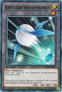 Künstlicher Seraph-Spielmarke Yu-Gi-Oh! Karte SR05-DETKN Common