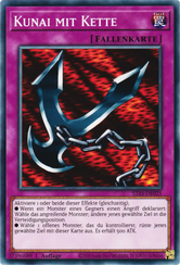 Kunai mit Kette Yu-Gi-Oh! Karte STAS-DE025 Common