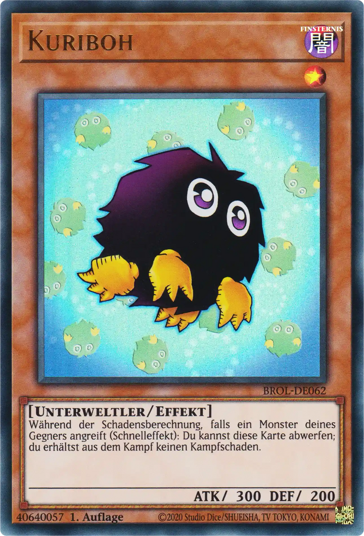 Kuriboh Yu-Gi-Oh! Karte BROL-DE062 Ultra Rare