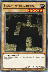 Labyrinthmauern Yu-Gi-Oh! Karte MAZE-DE031 Rare
