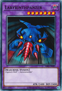 Labyrinthpanzer Yu-Gi-Oh! Karte MRD-DE091 Common